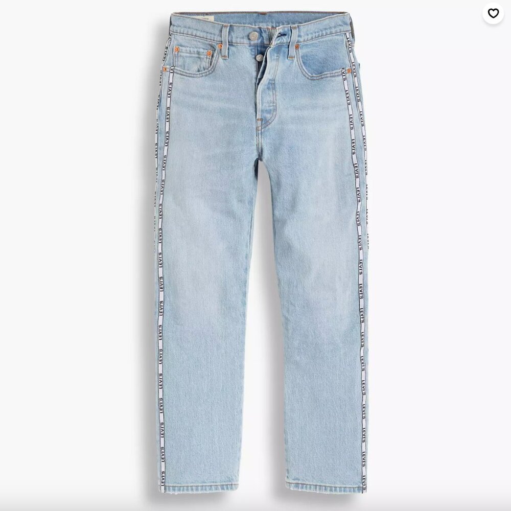Levi's 501® Original Sport Stripe Cropped Women's Jeans